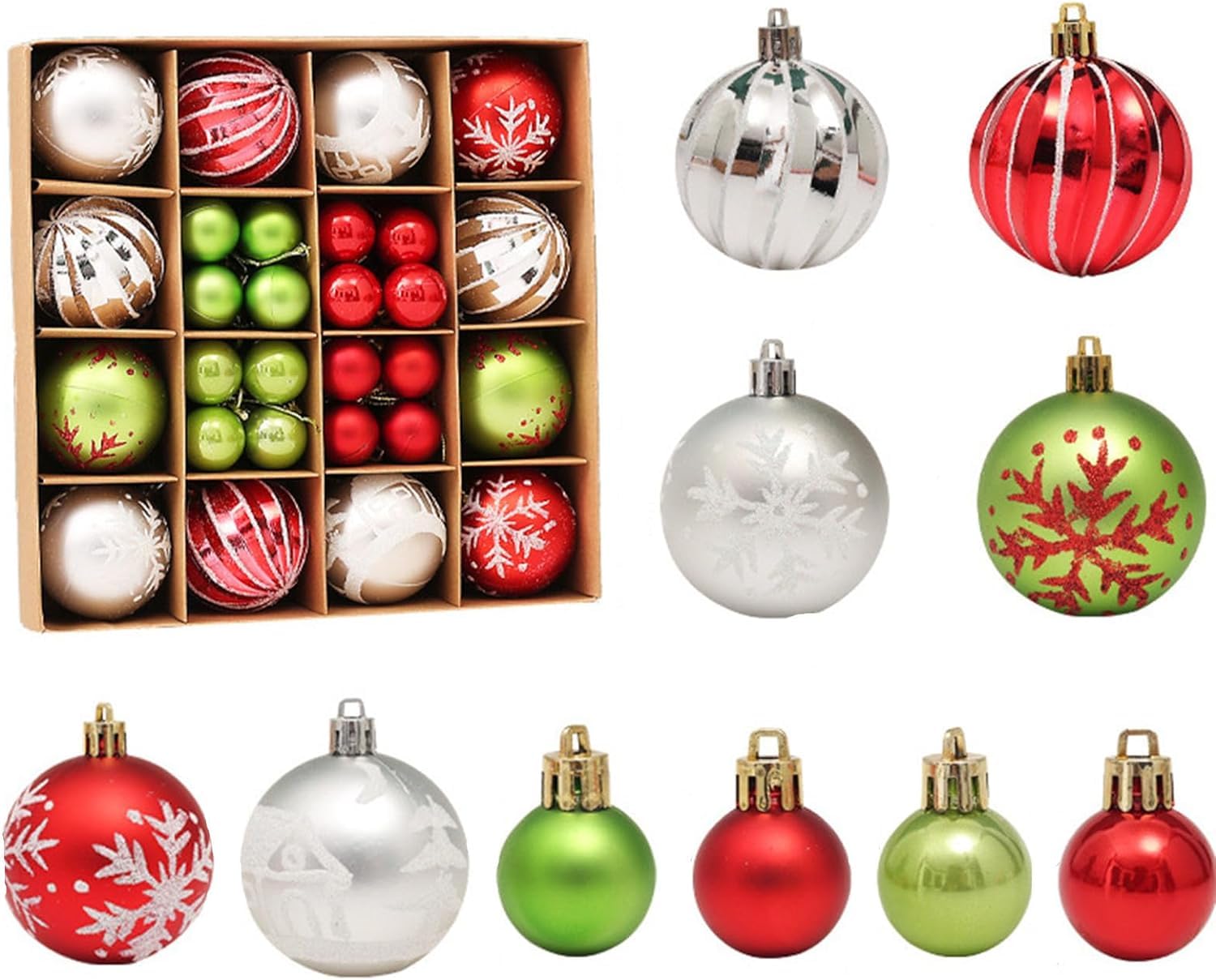 Amazon.co.jp: クリスマスボールオーナメント クリスマスクリスマス